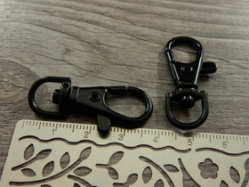 Rapulukko, 38mm, musta, 1kpl