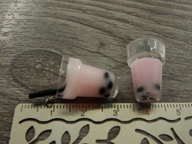 Kuplateeriipus, 27x14mm, vaaleanpunainen, 1kpl