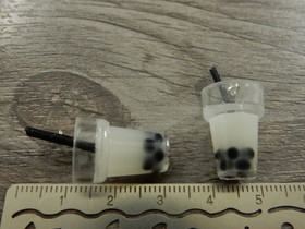 Kuplateeriipus, 27x14mm, valkoinen, 1kpl