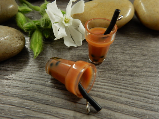 Kuplateeriipus, 27x14mm, ruskea, 1kpl