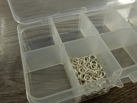 Säilytysrasia, 13x7x23cm, kirkas, 1kpl