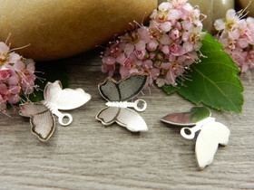 Perhonenriipus, 11x13mm, kirkashopea, 1kpl