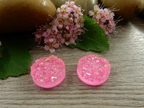 Kapussi rösöpinta, 12mm, pinkki, 1kpl