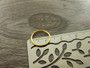Välirengas, 12x1.2mm, avattava, kulta, 20kpl