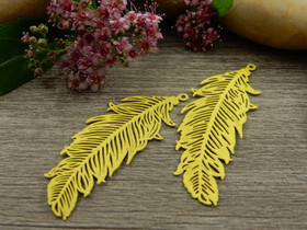 Sulkariipus, 40x14mm, keltainen, 1kpl