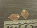 Lehtiriipus 19x11mm, ruusukulta, 1kpl