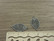 Lehtiriipus 19x10mm, harmaa, 1kpl