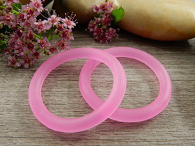 Silikonirengas, 29mm, pinkki, 1kpl