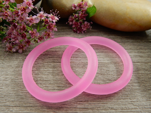 Silikonirengas, 29mm, pinkki, 1kpl