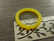Silikonirengas, 29mm, keltainen, 1kpl