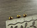 Päällyshelmi, 3mm, kulta, 20kpl