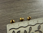 Päällyshelmi, 3mm, kulta, 20kpl