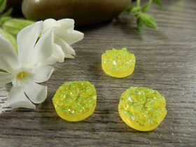 Kapussi rösöpinta, 10mm, keltainen, 1kpl