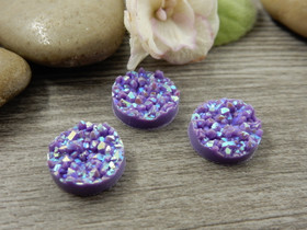 Kapussi rösöpinta, 12mm, liila, 1kpl