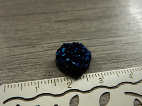 Kapussi rösöpinta, 12mm, tummansininen, 1kpl