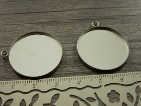 Kapussipohja, 25mm, rst, 1kpl