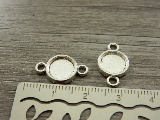 Kapussipohja linkki, 8mm, kromi, 1kpl