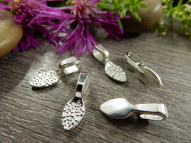 Riipuspidike (liimattava), 15x5mm, kirkashopea, 1kpl