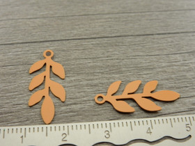 Lehtiriipus, 22x9mm, oranssi, 1kpl