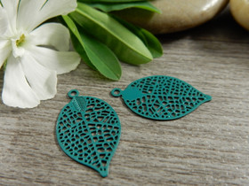 Lehtiriipus 19x11mm, vihreä, 1kpl