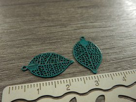 Lehtiriipus 19x11mm, vihreä, 1kpl