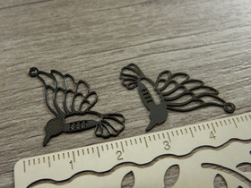 Linturiipus, 21x18mm, musta, 1kpl