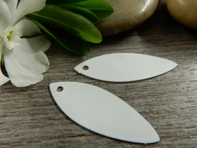 Pisarariipus, 27x9mm, valkoinen, 1kpl