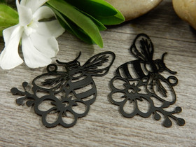 Ampiainenriipus, 20x30mm, musta, 1kpl