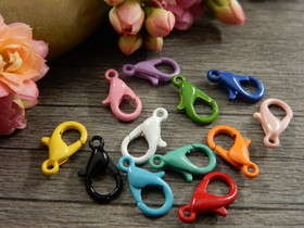 Papukaijalukko, 12mm, mixsetti, 10kpl