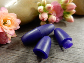 Turvalukko 24x9mm, liila, 1kpl