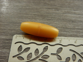 Turvalukko 24x9mm, kulta, 1kpl