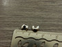 Päällyshelmi, 4mm, kromi, 20kpl