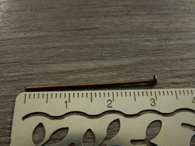 Korupiikki tasapää, 30x0.7mm, kupari, 100kpl
