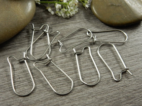 Korvakorukoukku 20x9.5x0.7mm, rst, 10paria