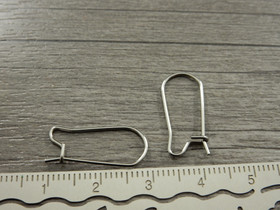 Korvakorukoukku 20x9.5x0.7mm, rst, 10paria