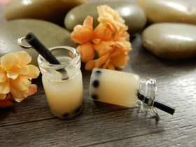 Kuplateeriipus, 27x12mm, beige, 1kpl