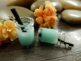 Kuplateeriipus, 27x12mm, minttu, 1kpl