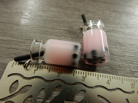 Kuplateeriipus, 27x12mm, vaaleanpunainen, 1kpl