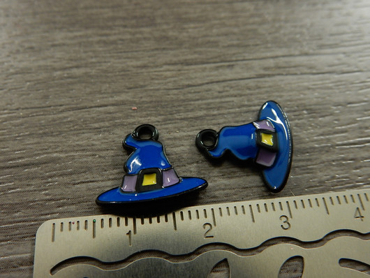 Hatturiipus, 13x15mm, sininen, 1kpl