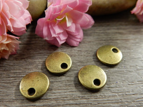 Ympyräriipus, 8mm, pronssi, 1kpl