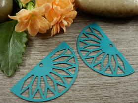 Puoliympyräriipus, 31x17mm, petrooli, 1kpl