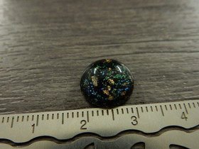 Kapussi kultahippu, 12mm, tumma, 1kpl