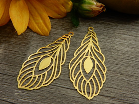 Sulkariipus, 35x11mm, kulta, 1kpl