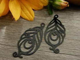 Sulkariipus, 30x14mm, musta, 1kpl