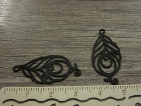 Sulkariipus, 30x14mm, musta, 1kpl