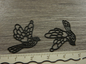 Linturiipus, 22x22mm, musta, 1kpl