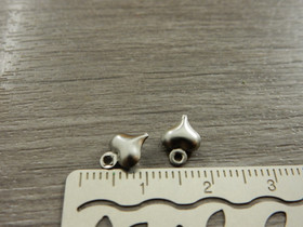 Sydänriipus, 9x6mm, rst, 1kpl