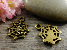 Seittiriipus, 17x14mm, pronssi, 1kpl