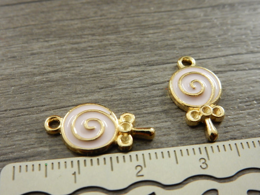 Tikkaririipus, 19x10mm, vaaleanpunainen, 1kpl