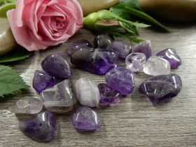 Kivisiruhelmi ametisti, 6-18mm, liila, 20kpl